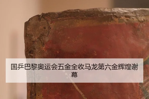 国乒巴黎奥运会五金全收马龙第六金辉煌谢幕